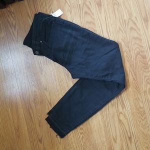 GAP Raw Hem Black jeans